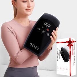 Wutsar Hand Massager with Heat Acupressure Therapy Portable Cordless Recharge...
