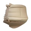 Bottom Microfiber Leather AC Seat Cover Tan Fit for 2007-2014