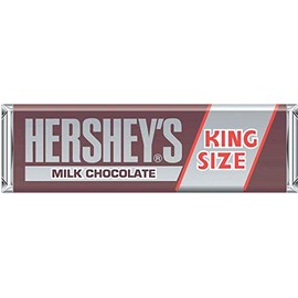 Hershey's King Size Milk Chocolate Candy Bar 2.6 oz. - Total Qty: 18
