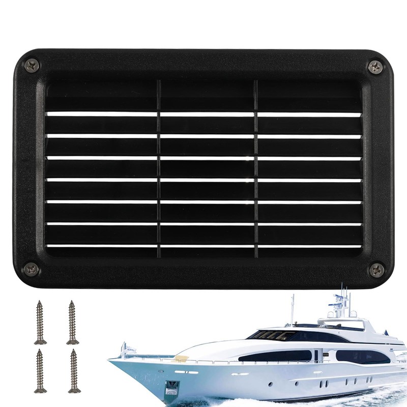 Trailer Roof Ventilation Panel - Vent Cover Louvered Vent |