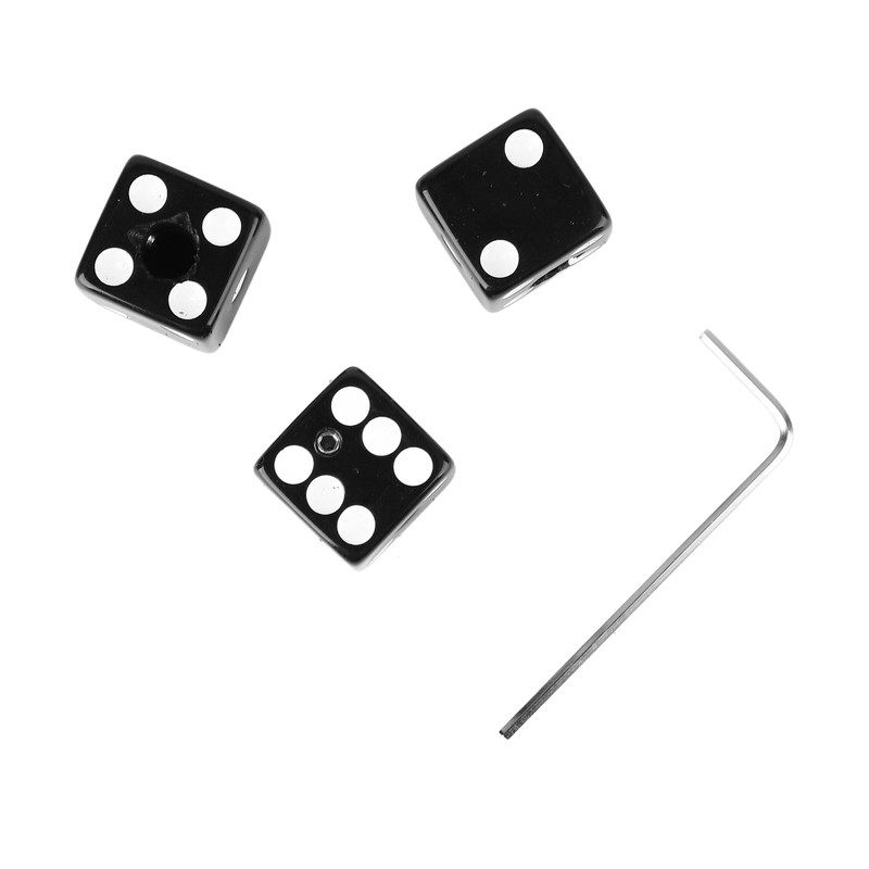 3PCS Guitar Volume Control Knobs Dice Shape Speed Control Knobs