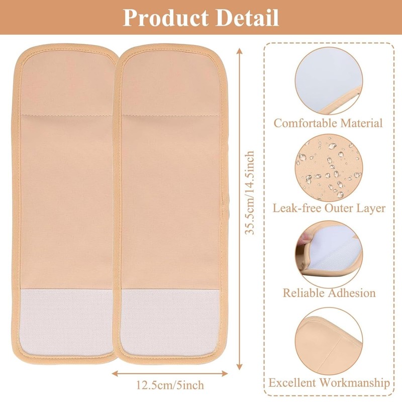 TAVVKE 2 Pcs Castor Oil Foot Pack Kit Castor Oil