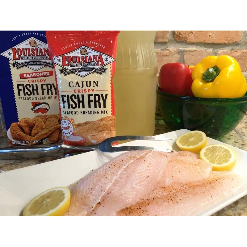 Louisiana Fish Fry, Cajun Fry, 10 oz (Pack of 12)