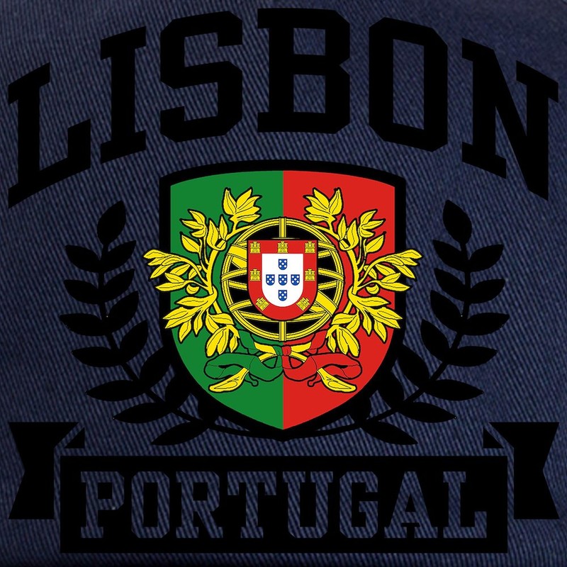 CafePress Lisbon Portugal Cap Unique Adjustable Baseball Hat Navy