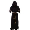 Cos2be Medieval Priest Monk Robe Hooded Cloak Wizard Sorcerer Cape