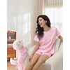 XPUDAC Matching Dog and Owner Clothes Womens Pajama Set Loungewear