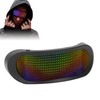LED Smart Glasses, Full Color Glow Glasses, Bluetooth APP Control,