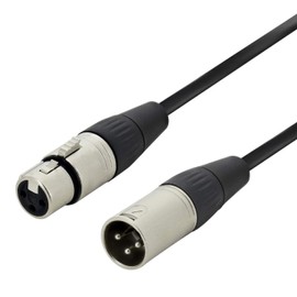 SWAMP Stage Series Balanced XLR Microphone Cables - Wide Range of Lengths - 4m