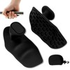 DEJIN Anti-Slip Gym Hand Grips for Weight Lifting - Rubber
