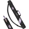 PEKREWS Pool Cue Case, Soft Pool Stick Case 1x1 Holds