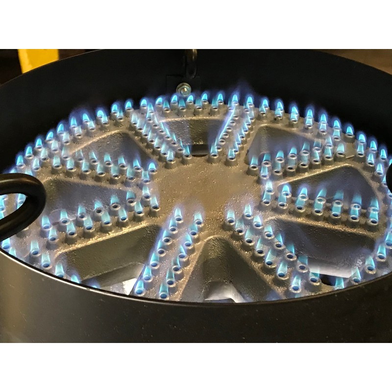 King Kooker WKAF11B 11" Cast Burner with Orifice