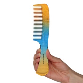 Allegro Comb 1004 Wide Tooth Detangling Hair Combs For Women, Stylists & Curly Hair Teasing Comb Mens Comb 1 Piece. (Phoenix Fusion)