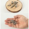 Qrity 25PCS M6x35mm Self Tapping Screw, Torx Pan Head Screws,