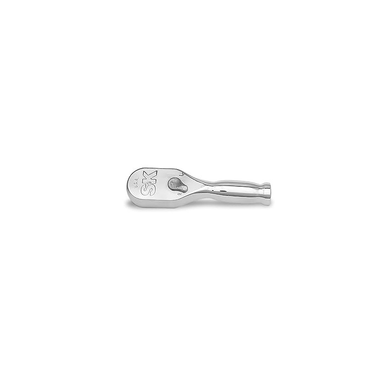 SK Tools USA 3/8" Drive, 4" Long, LP90 Teardrop Ratchet
