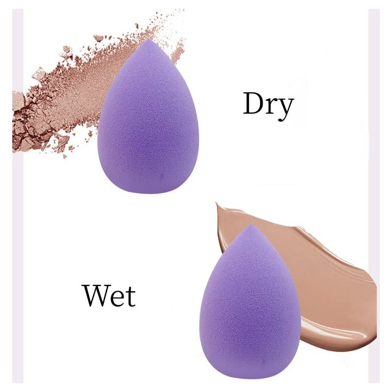 Kit Esponjas Maquillaje Surtidos 4 Piezas Con Caja