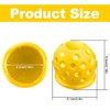 Lotsdonxia Soft Rubber Trailer Ball Head Cover Durable Protection for