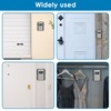 Key Safe Wall Mounted, Key Lock Box Outdoor, 4 Digit