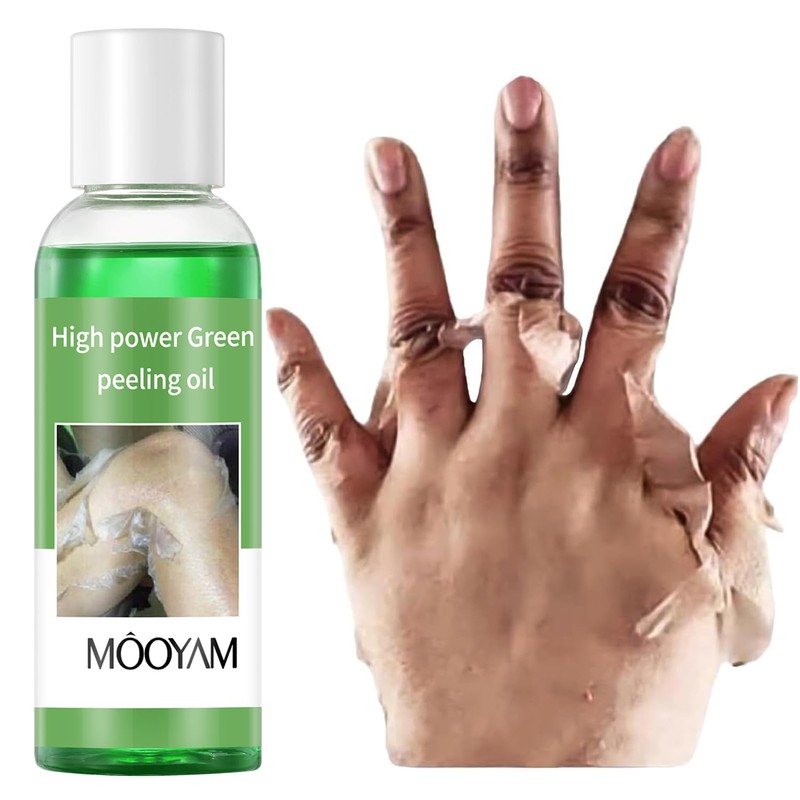 Exfoliating Green Peeling Oil for Extra Strength Exfoliation, Exfoliating Peeling