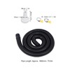 Bilge Pump Installation Kit Black 1‑1/8in Leak Proof Easy Installation