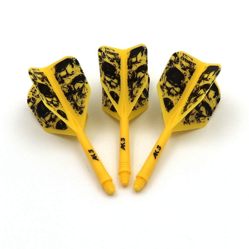 CUESOUL ROST Integrated Dart Shaft and Flights,big wing shape,Set of