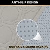 PrinceDeco Loveseat Covers for 2 Cushion Couch Waterproof Sofa Covers