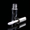 Yosoo 45pcs Plata Transparente 1,2 ml Tubos Vacío de Plástico