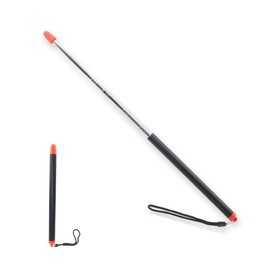 MINBOOT Indicator Rod, Telescopic Rod, Finger Stick, 1 Piece, Total Length 47.2 inches (120 cm), Extendable Rod, Pointer, Flagstick, Easy to Grip, Mini, Small, Class, Presentations, Meetings,