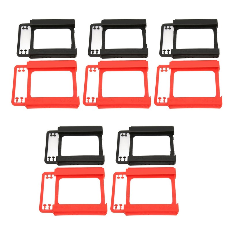 10pcs Hard Drive Bracket 2.5in Heat Dissipation High Compatibility HDD