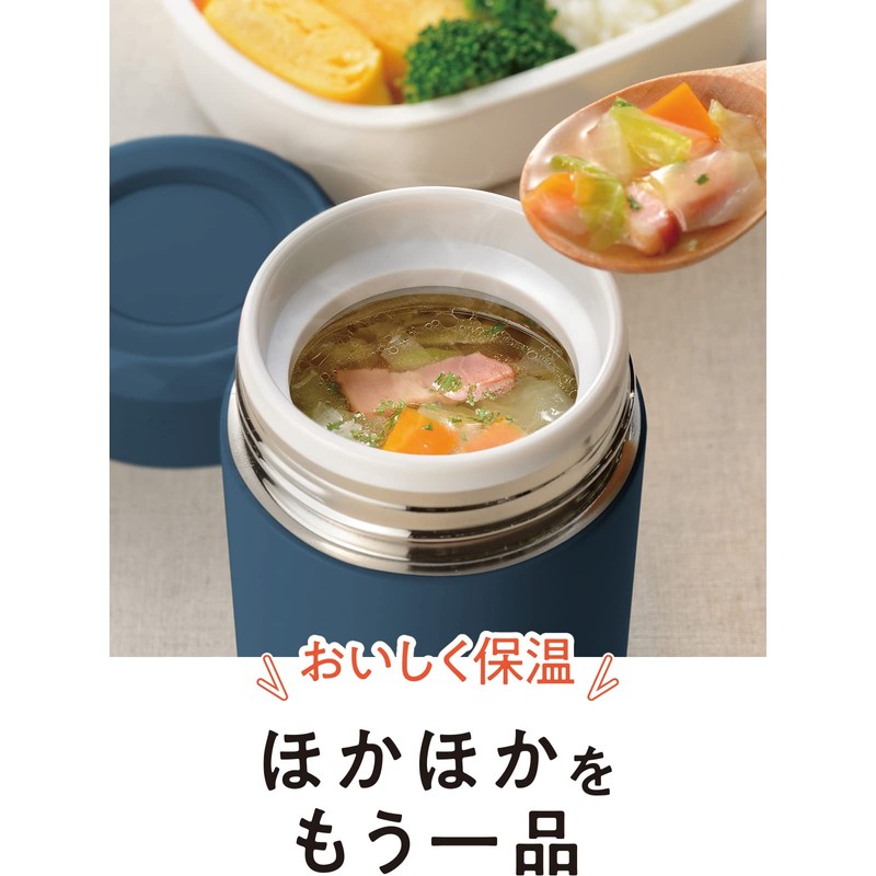 Wahei Freiz Fortec RH-1612 Bento Lunch Soup Jar, 10.1 fl