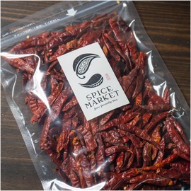Chili Peppers Hole, Made in India, 3.5 oz (100 g), Dried Chili Pepper, Spices, Red Chili Pepper, Spices, Original Type
