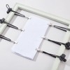 DELORIGIN Set of 10 Stretch Clips for Cross Stitch, Black