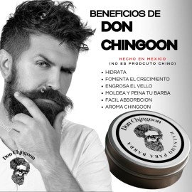 Bálsamo Potente Para Crecimiento De Barba Y Bigote Al 25% Menta