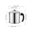 Oil Strainer Pot Filter Screen Large Capacity Multifunctional 304 Stainless