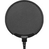 Stedman Proscreen 101 Custom Popping Guard with Rubber Edge Black