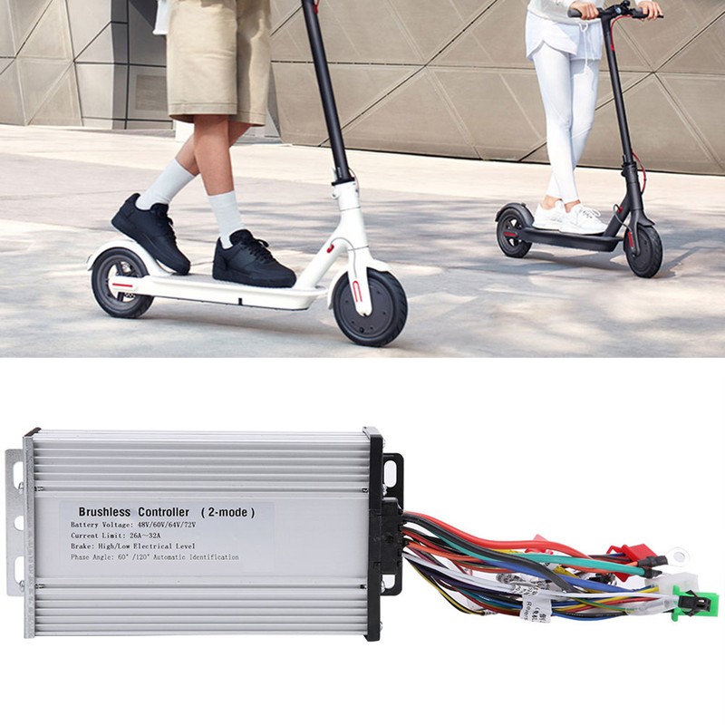 12Tube Dual Mode Rectangula E‑Bike Brushless Speed Motor Controller for