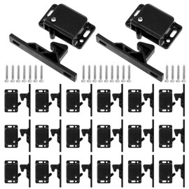 Bruislard 20 Pack RV Drawer Latches and Catches 10 LBS Pull Force Door Replacement Latch Grabber Catches for RV, Camper, Trailer, Cabinet Drawer