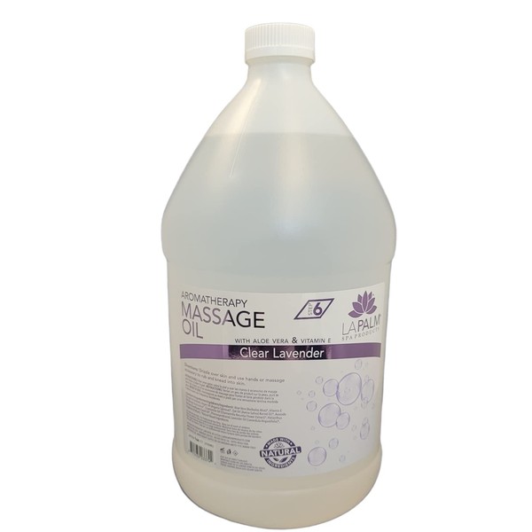 Massage Oil Clear "Lavender" - 1 Gallon
