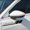 Jaguar Fender Emblem Door Sticker Body Rear Side Glass Side
