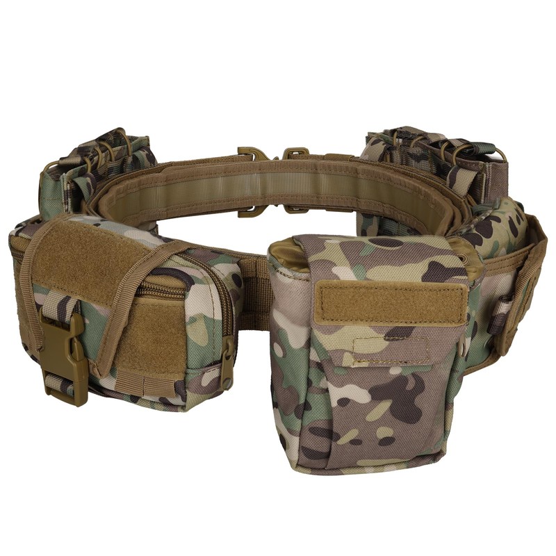BOMTURN Battle Belt Tactical With Accessories: Duty Law Enforcement Combat