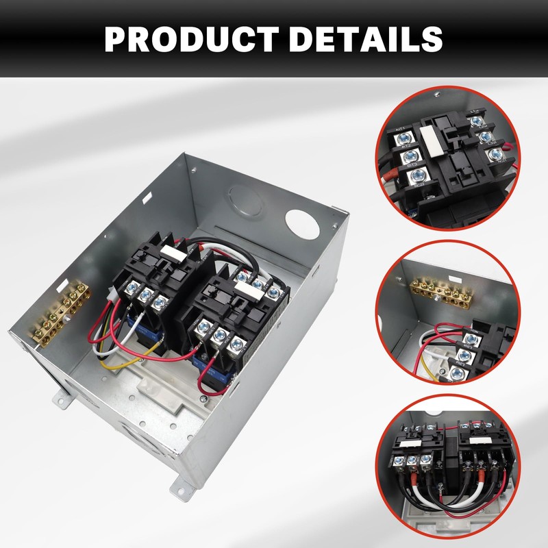 USTAR RV Automatic Transfer Switch, Automatic Transfer Relay Switch 50