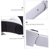 TEHAUX Adjustable Comfortable VR Headset Head Strap with Cushion for