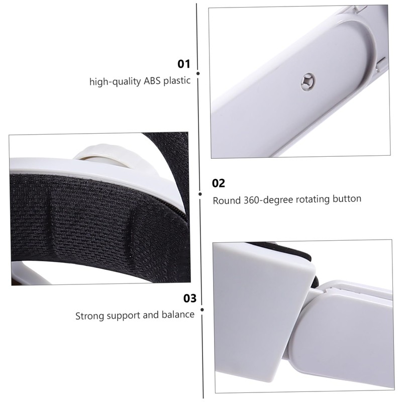 TEHAUX Adjustable Comfortable VR Headset Head Strap with Cushion for