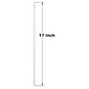 17 Inches Long White PVC Blind Tilt Wand with Hook