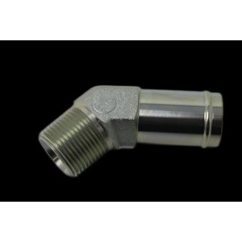 LTS Hydraulics New Male Hose Barb x Male NPT 45 DEG Steel Fitting Multiple Sizes Available 4503 - 5/8", 3/4"