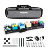 Ghost Fire Guitar Pedal Board with Built-in Isolated Power Supply