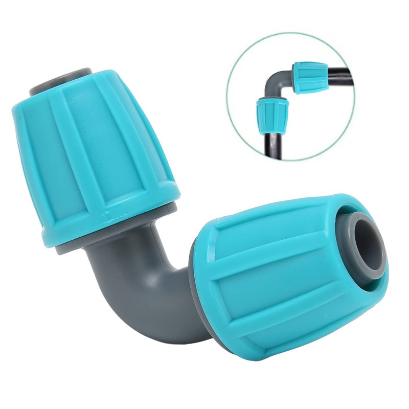 10pcs 16mm 90 Degree Hose Elbow Angle Drip Hose Lock