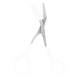 KOYOKOMA Eyebrow Scissors, Eyebrow Cut with Comb, Set of 2, Eyebrow Cut, Comb Included, Length, Easy, Eyebrow Cut, Eyebrow Scissors, Eyebrow Scissors, Beauty, Makeup, Cosmetic Accessories (White)