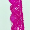 1 Inch Rose Color Elastic Lace Ribbon, 5 Yard Sewing