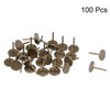 sourcing map Upholstery Nails 11 mm x 17 mm Flat