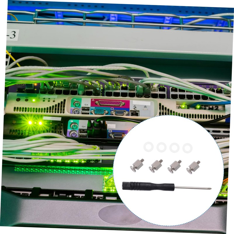 TEHAUX 1 Set SSD Mounting Screw Kit for Motherboards Durable
